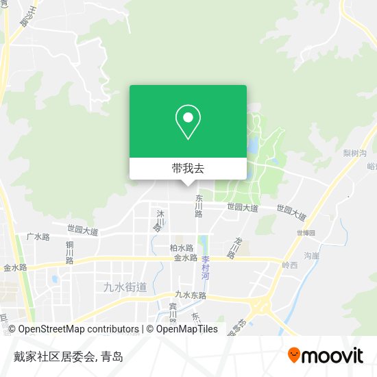 戴家社区居委会地图