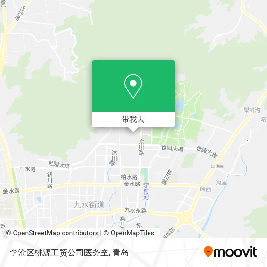 李沧区桃源工贸公司医务室地图