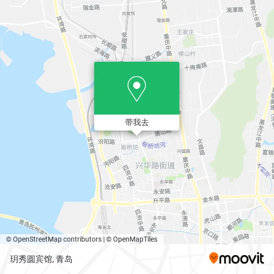 玥秀圆宾馆地图