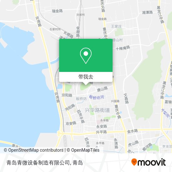 青岛青微设备制造有限公司地图