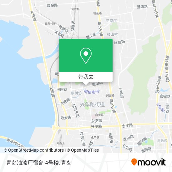 青岛油漆厂宿舍-4号楼地图