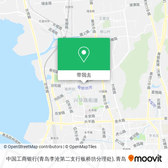 中国工商银行(青岛李沧第二支行板桥坊分理处)地图