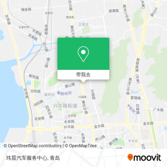 玮晨汽车服务中心地图