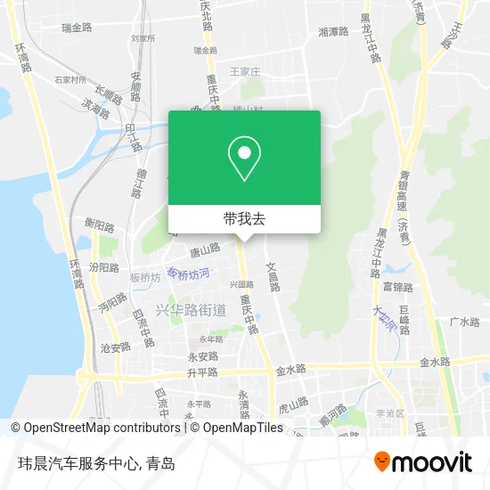 玮晨汽车服务中心地图