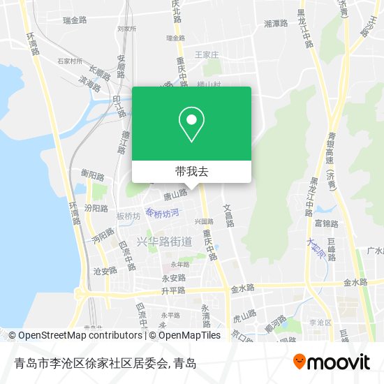 青岛市李沧区徐家社区居委会地图