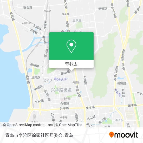 青岛市李沧区徐家社区居委会地图