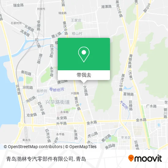 青岛渤林专汽零部件有限公司地图