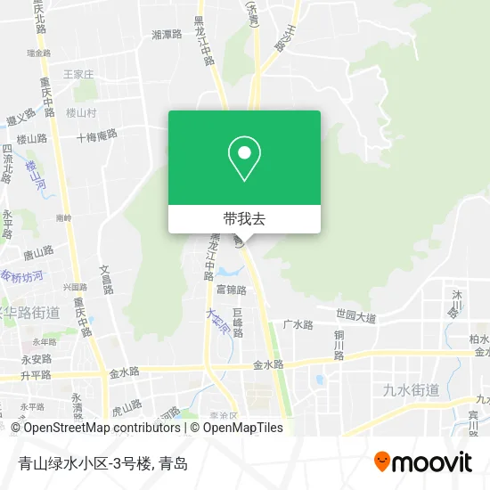 青山绿水小区-3号楼地图