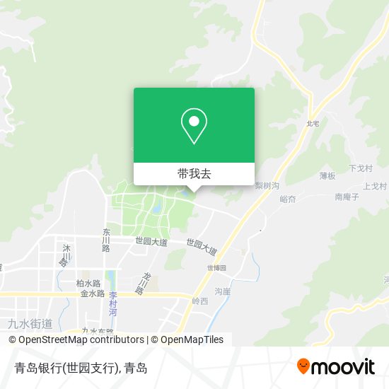 青岛银行(世园支行)地图