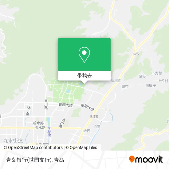 青岛银行(世园支行)地图