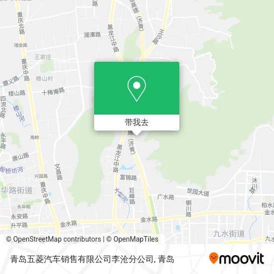 青岛五菱汽车销售有限公司李沧分公司地图