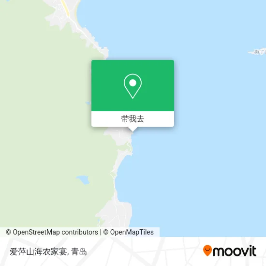 爱萍山海农家宴地图