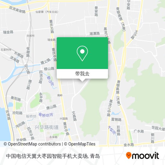 中国电信天翼大枣园智能手机大卖场地图