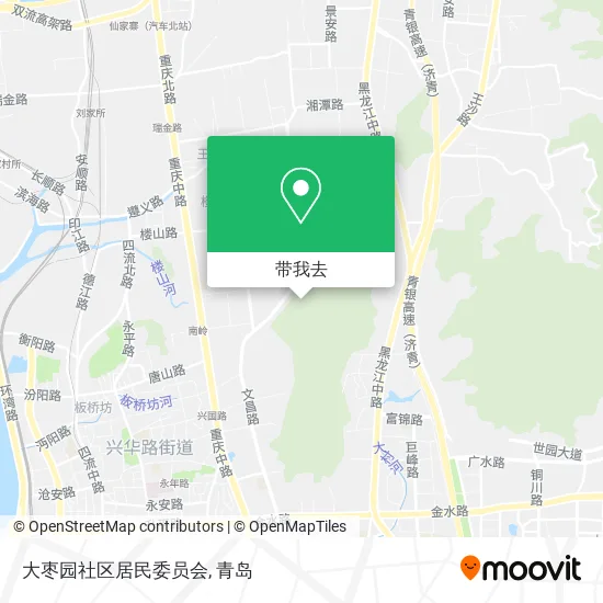 大枣园社区居民委员会地图