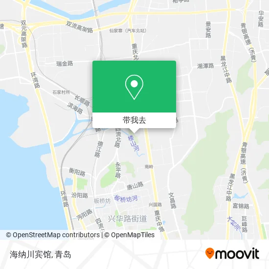 海纳川宾馆地图