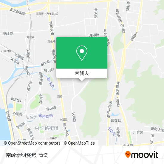 南岭新明烧烤地图