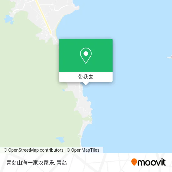 青岛山海一家农家乐地图