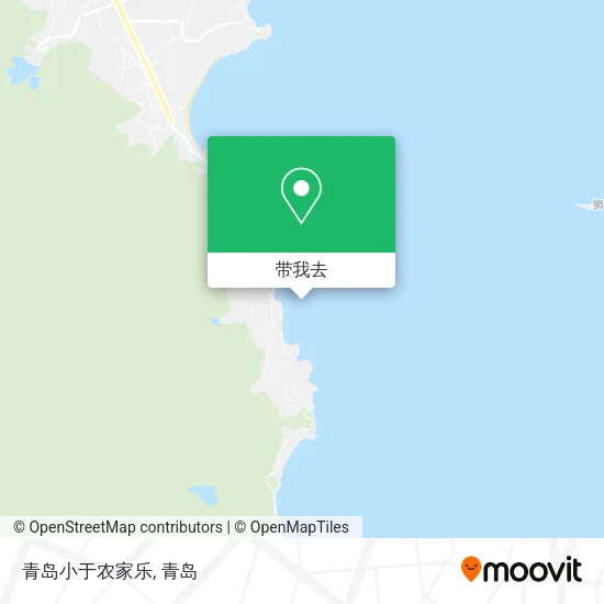 青岛小于农家乐地图