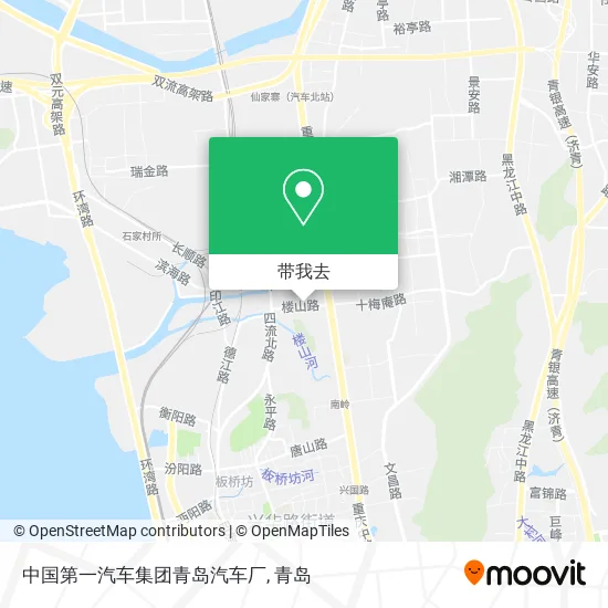 中国第一汽车集团青岛汽车厂地图
