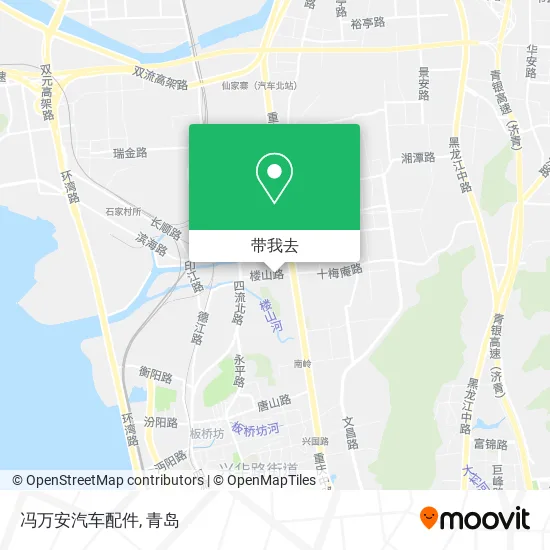 冯万安汽车配件地图