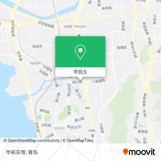 华裕宾馆地图