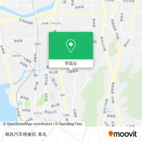 顺风汽车维修部地图