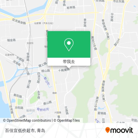 百佳宜低价超市地图