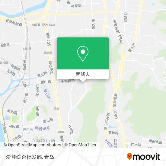 爱萍综合批发部地图