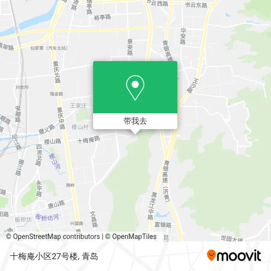 十梅庵小区27号楼地图