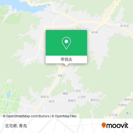 北宅桥地图