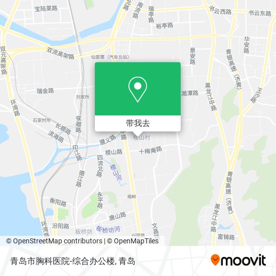 青岛市胸科医院-综合办公楼地图