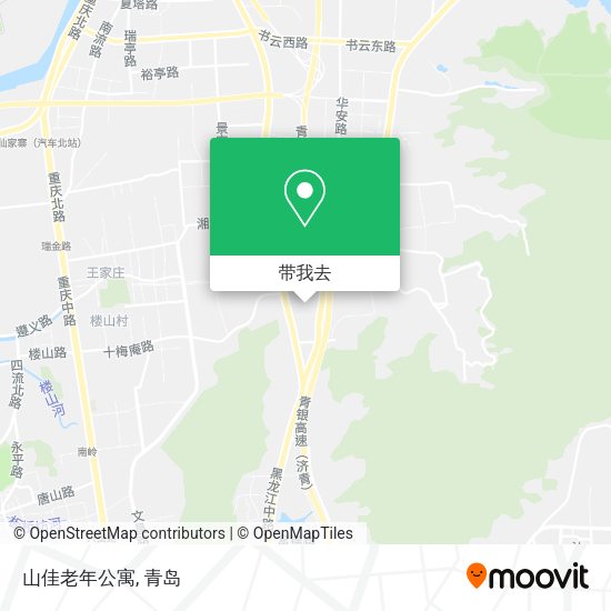 山佳老年公寓地图