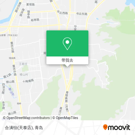 合满怡(天泰店)地图