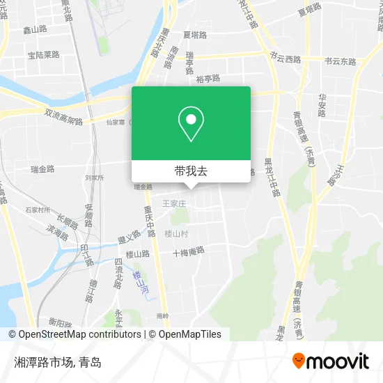 湘潭路市场地图
