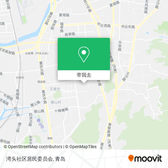 湾头社区居民委员会地图