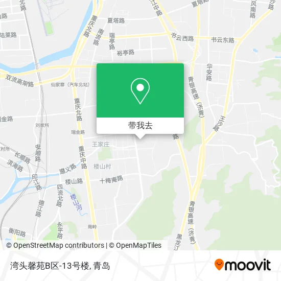湾头馨苑B区-13号楼地图