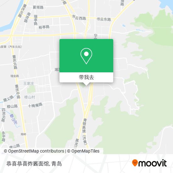 恭喜恭喜炸酱面馆地图