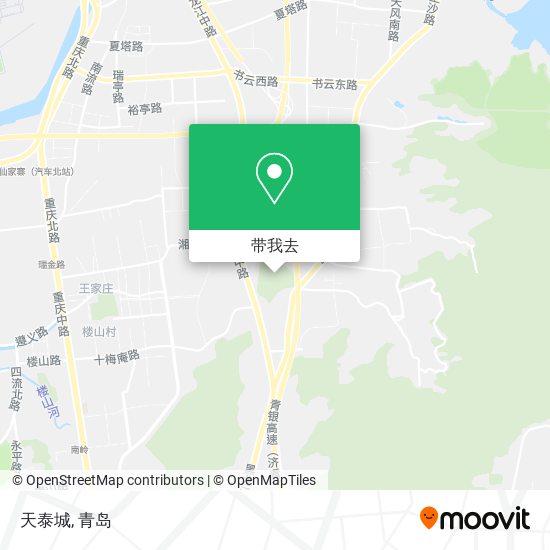 天泰城地图