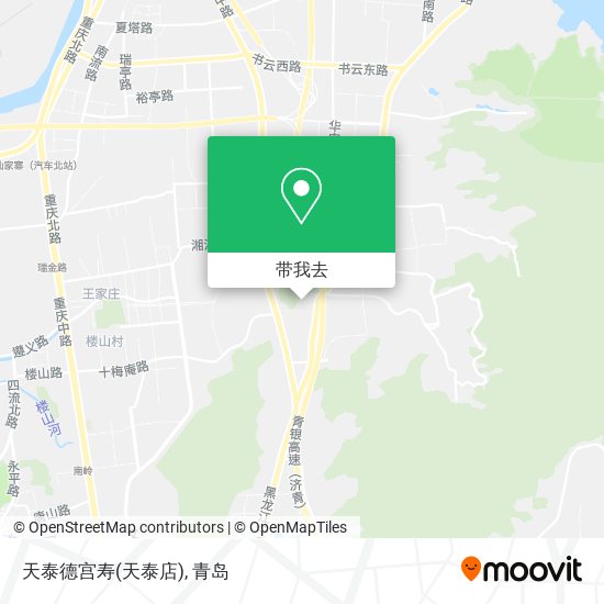 天泰德宫寿(天泰店)地图