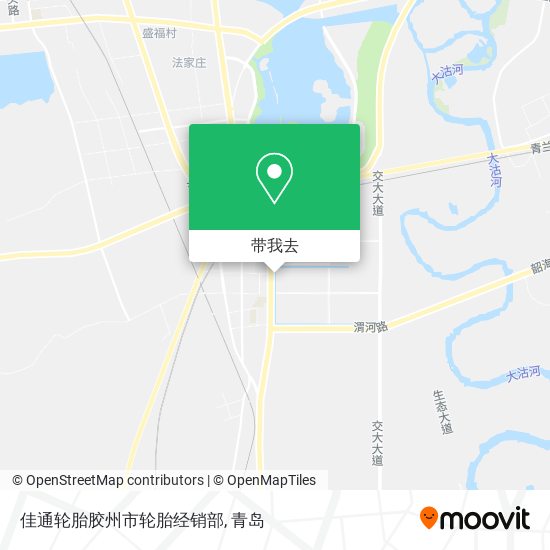 佳通轮胎胶州市轮胎经销部地图