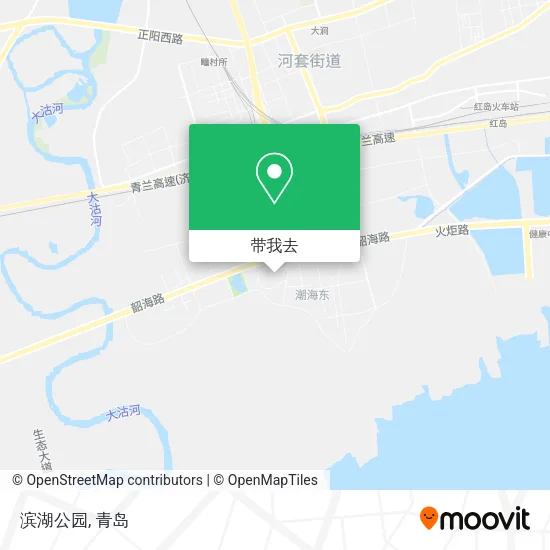 滨湖公园地图