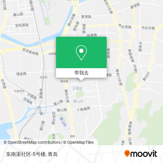 东南渠社区-5号楼地图