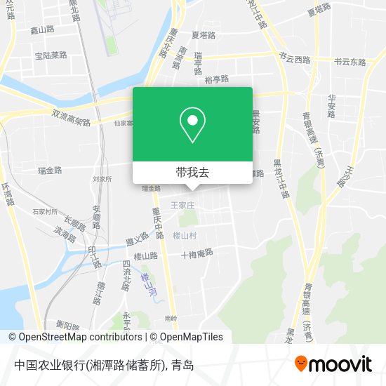 中国农业银行(湘潭路储蓄所)地图