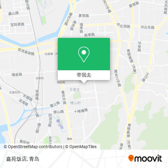 鑫苑饭店地图