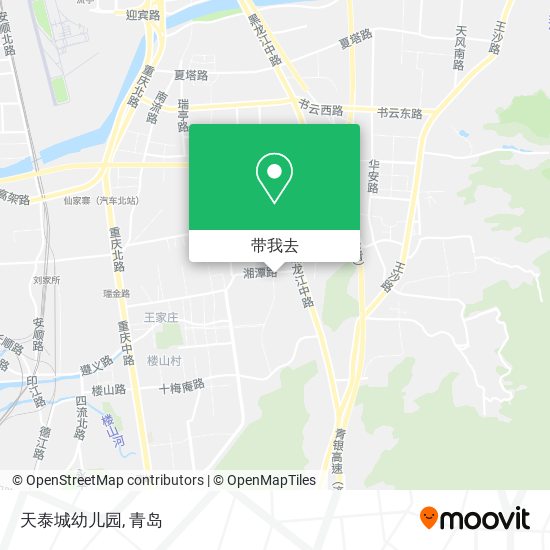 天泰城幼儿园地图