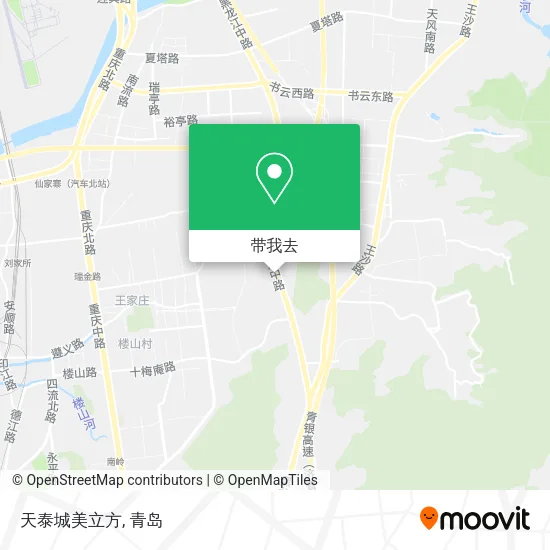 天泰城美立方地图