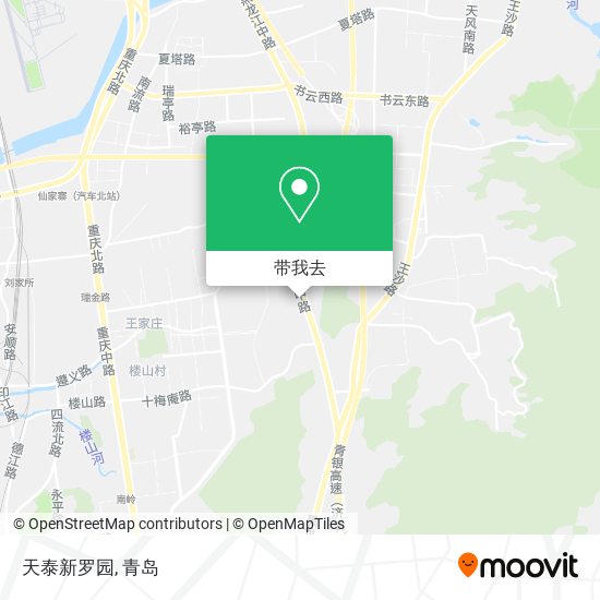 天泰新罗园地图