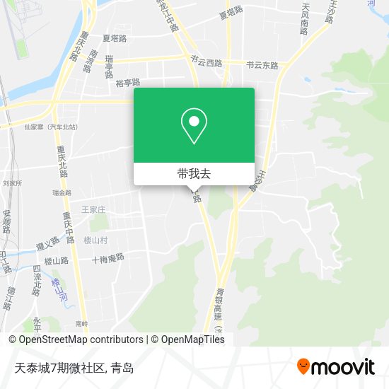 天泰城7期微社区地图