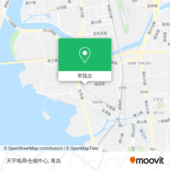 天宇电商仓储中心地图
