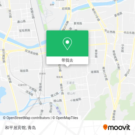 和平居宾馆地图